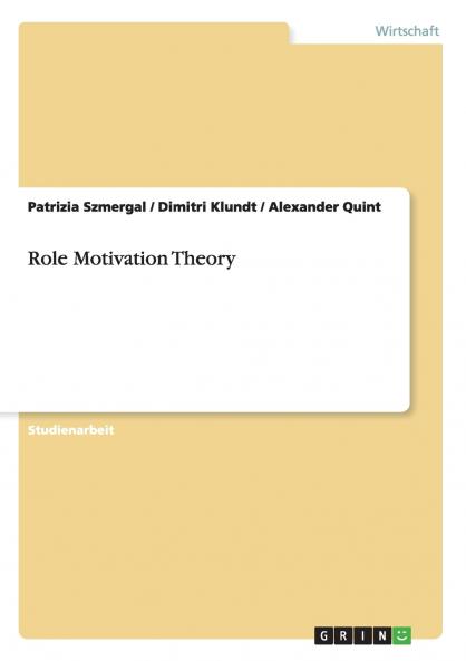 Role Motivation Theory