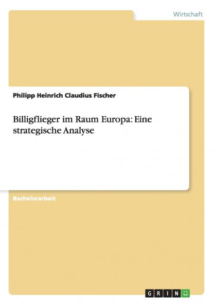 Billigflieger im Raum Europa