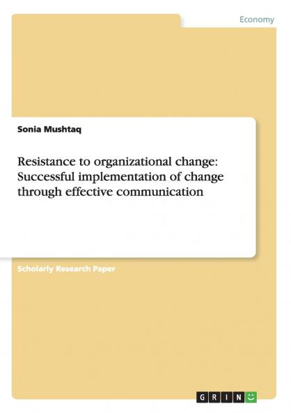 Resistance to organizational change