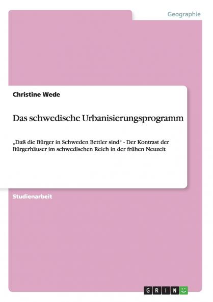 Das schwedische Urbanisierungsprogramm