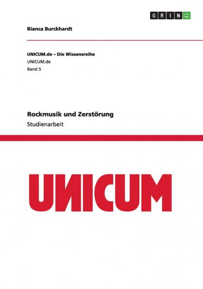 Rockmusik und Zerstörung