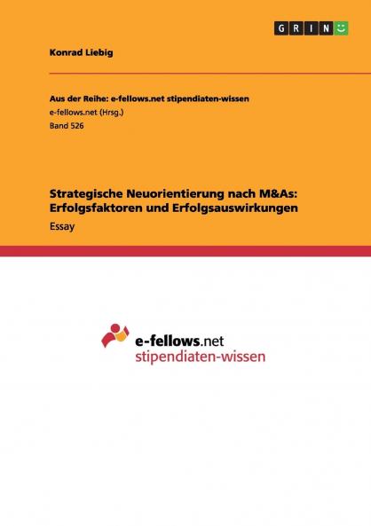 Strategische Neuorientierung nach M&As
