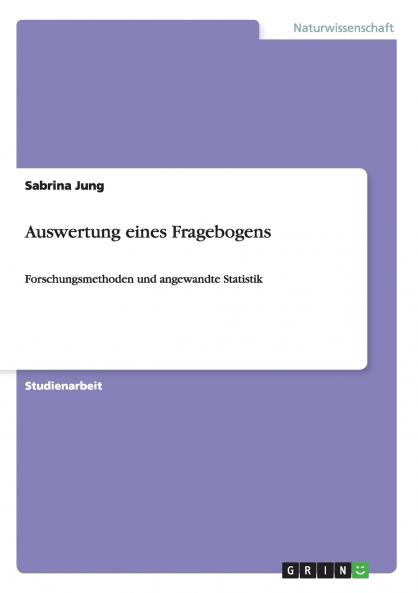 Auswertung eines Fragebogens