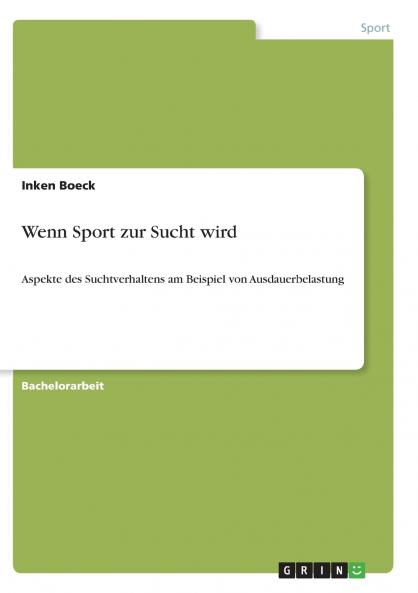 Wenn Sport zur Sucht wird