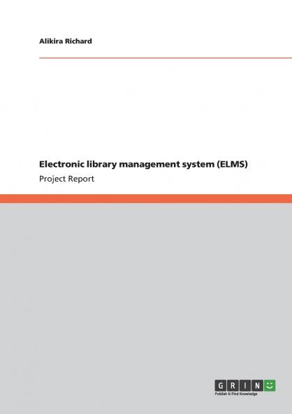 Electronic library management system (ELMS)