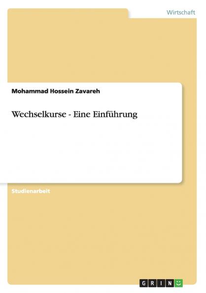 Wechselkurse - Eine Einführung