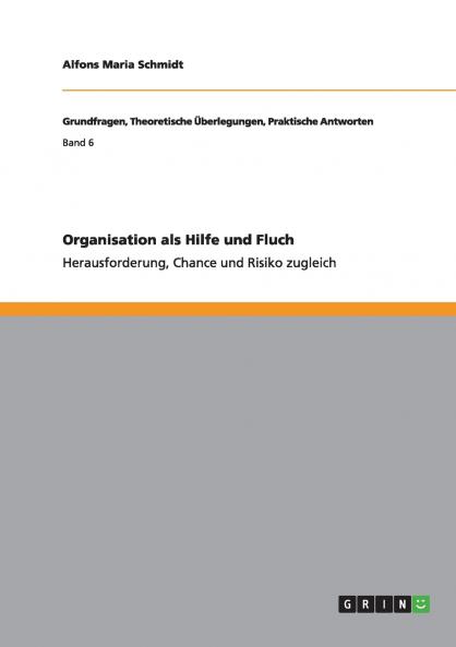 Organisation als Hilfe und Fluch
