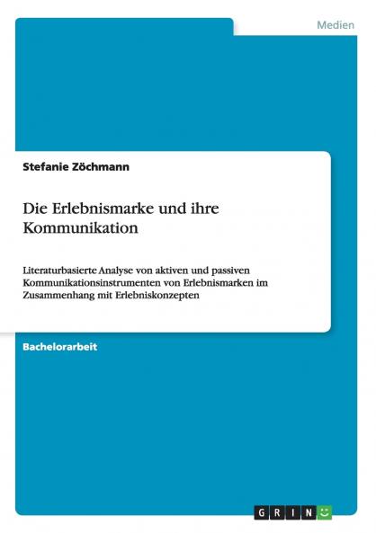Die Erlebnismarke und ihre Kommunikation