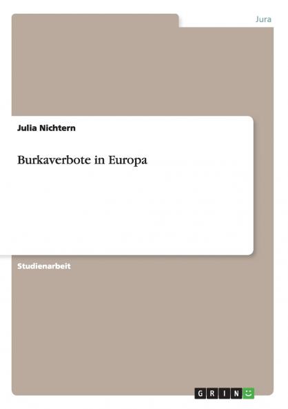 Burkaverbote in Europa