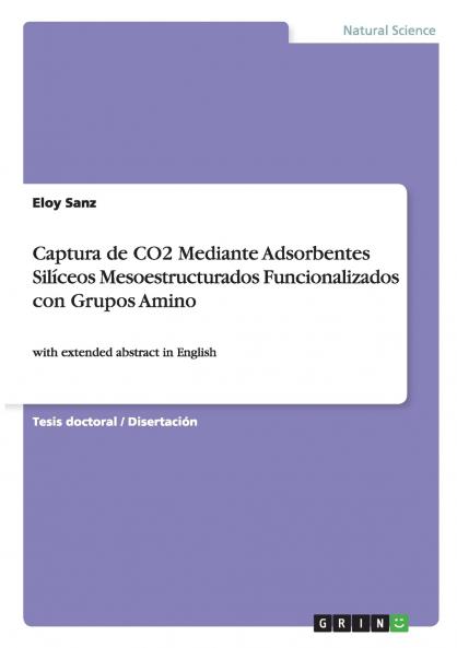 Captura de CO2 Mediante Adsorbentes Silíceos Mesoestructurados Funcionalizados con Grupos Amino
