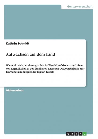 Aufwachsen auf dem Land