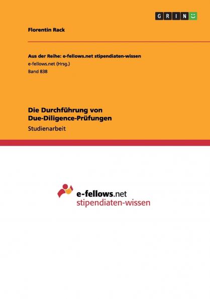 Die Durchführung von Due-Diligence-Prüfungen