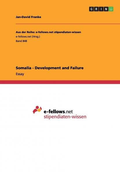 Somalia - Development and Failure