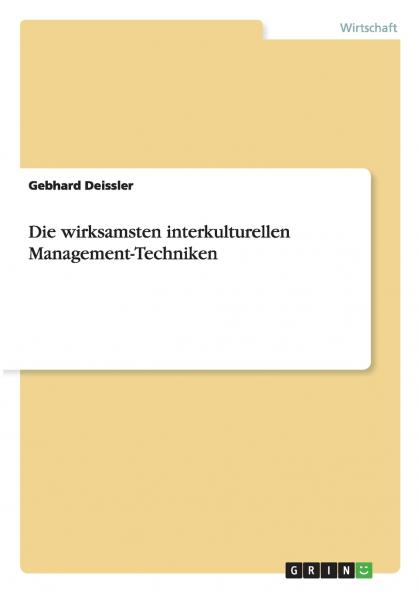 Die wirksamsten interkulturellen Management-Techniken