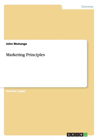 Marketing Principles