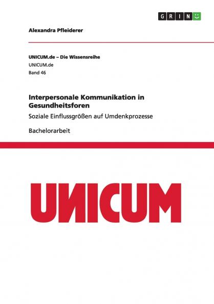 Interpersonale Kommunikation in Gesundheitsforen