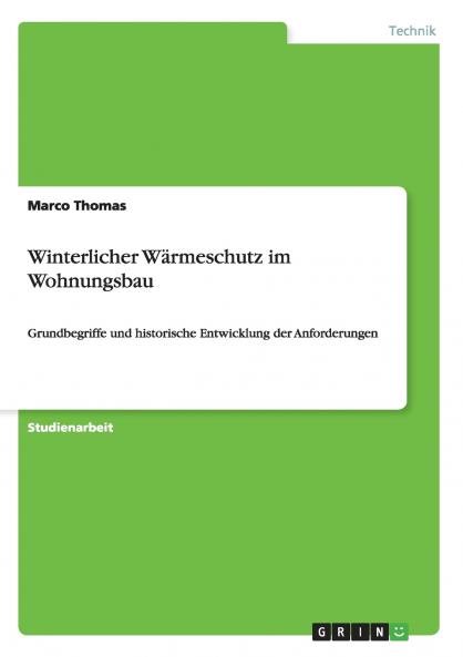 Winterlicher Wärmeschutz im Wohnungsbau