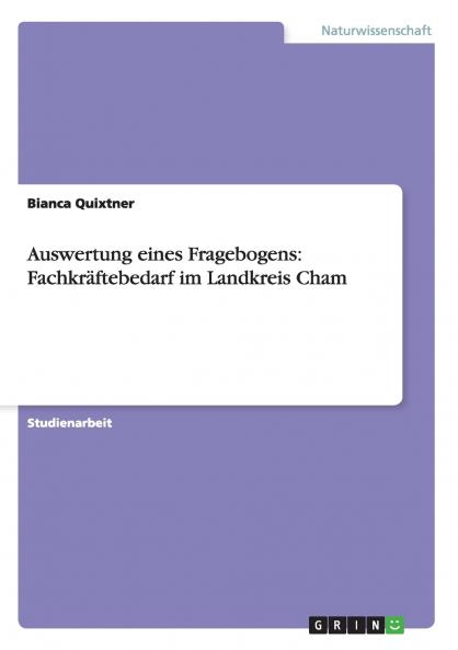 Auswertung eines Fragebogens