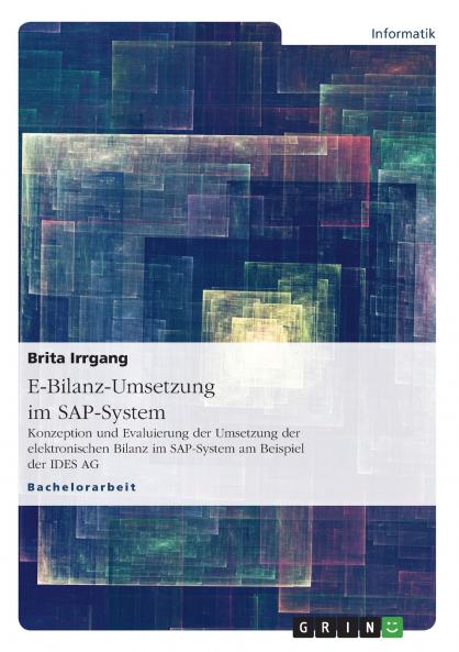 E-Bilanz-Umsetzung im SAP-System