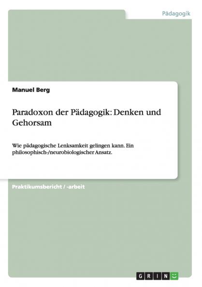 Paradoxon der Pädagogik