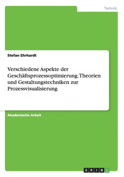 Verschiedene Aspekte der Gesch��ftsprozessoptimierung. Theorien und Gestaltungstechniken zur Prozessvisualisierung