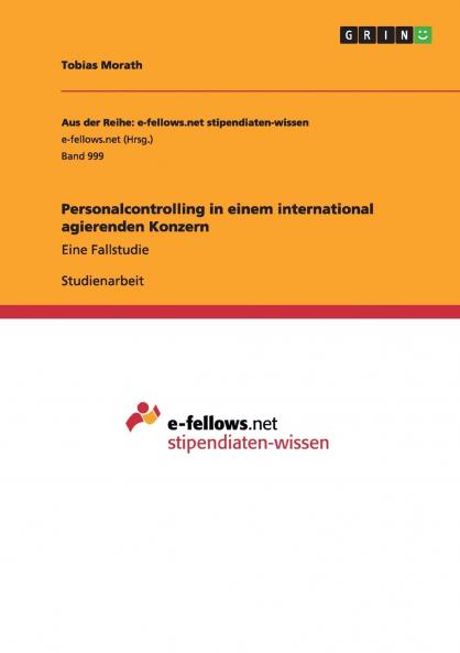 Personalcontrolling in einem international agierenden Konzern