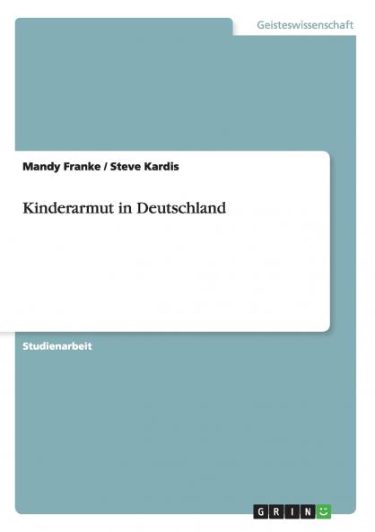 Kinderarmut in Deutschland