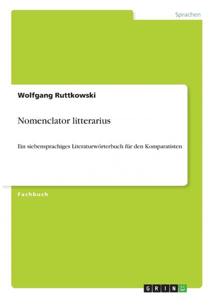 Nomenclator litterarius