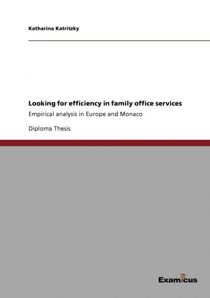Looking for efficiency in family office services