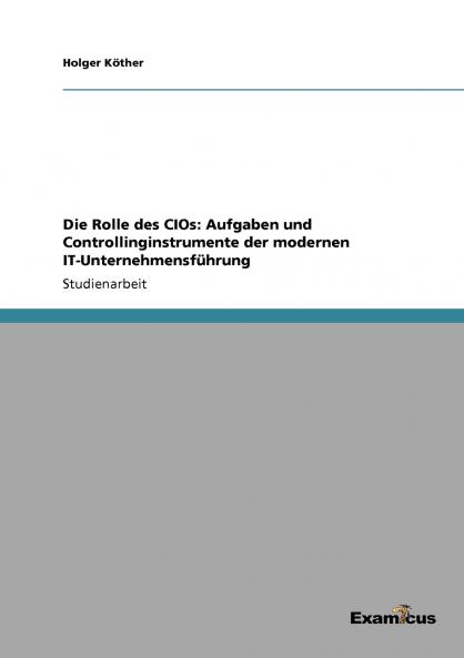Die Rolle des CIOs