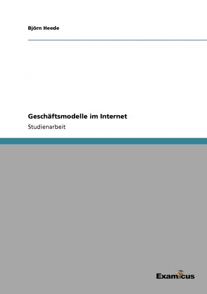 Geschäftsmodelle im Internet