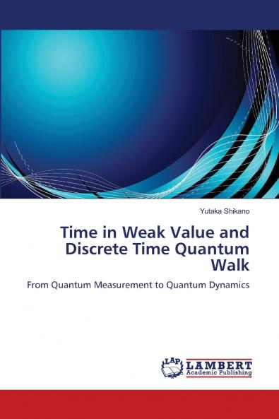 Time in Weak Value and Discrete Time Quantum Walk