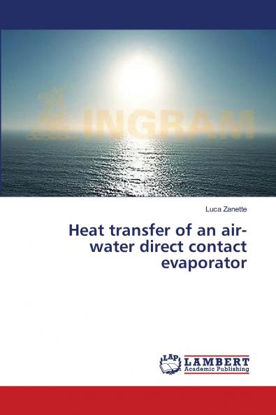 Heat transfer of an air-water direct contact evaporator
