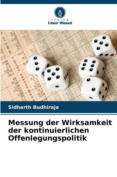 Messung der Wirksamkeit der kontinuierlichen Offenlegungspolitik
