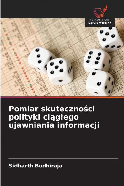 Pomiar skuteczności polityki ciągłego ujawniania informacji