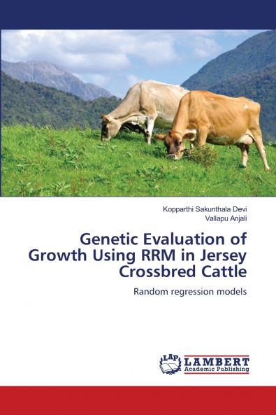 Genetic Evaluation of Growth Using RRM in Jersey Crossbred Cattle