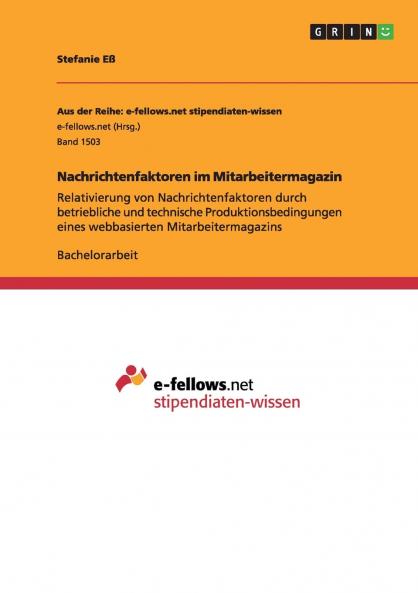 Nachrichtenfaktoren im Mitarbeitermagazin