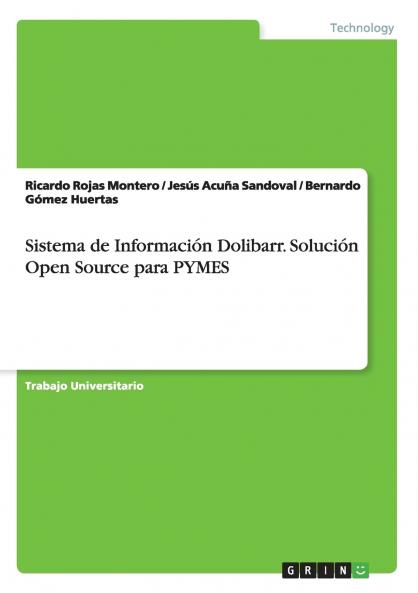 Sistema de Información Dolibarr. Solución Open Source para PYMES