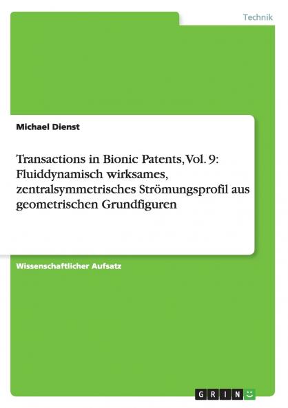 Transactions in Bionic Patents Vol. 9
