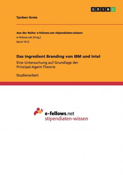 Das Ingredient Branding von IBM und Intel