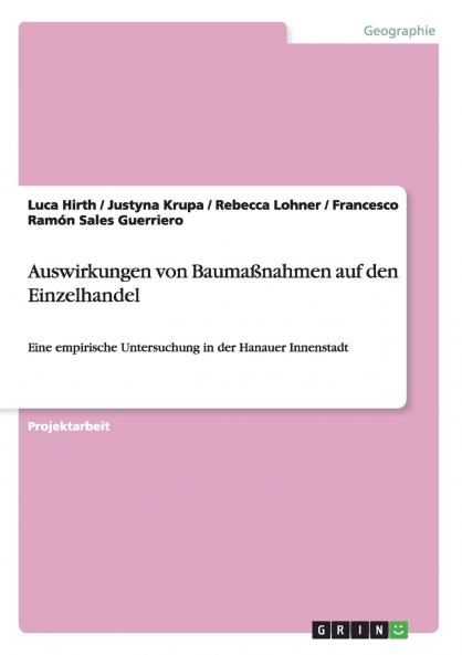 Auswirkungen von Baumaßnahmen auf den Einzelhandel