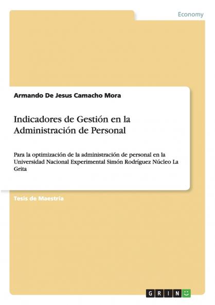 Indicadores de Gestión en la Administración de Personal