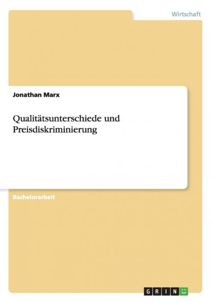 Qualitätsunterschiede und Preisdiskriminierung