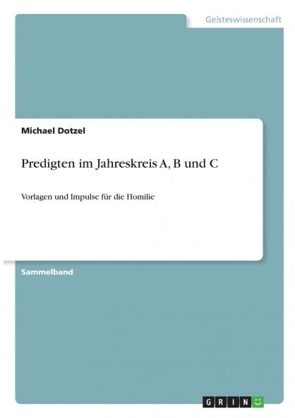 Predigten im Jahreskreis A B und C