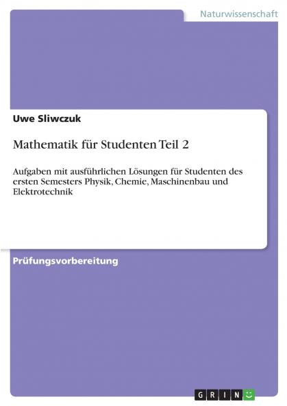 Mathematik für Studenten Teil 2