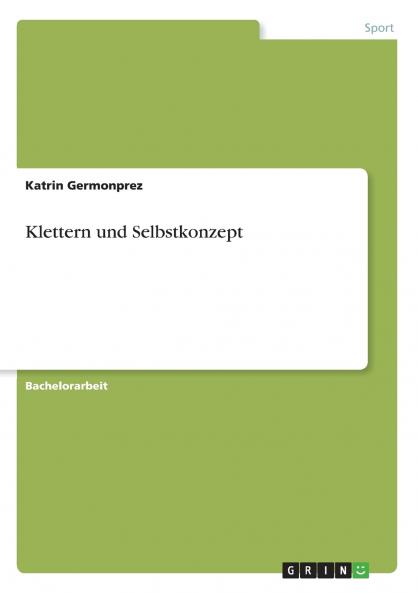Klettern und Selbstkonzept