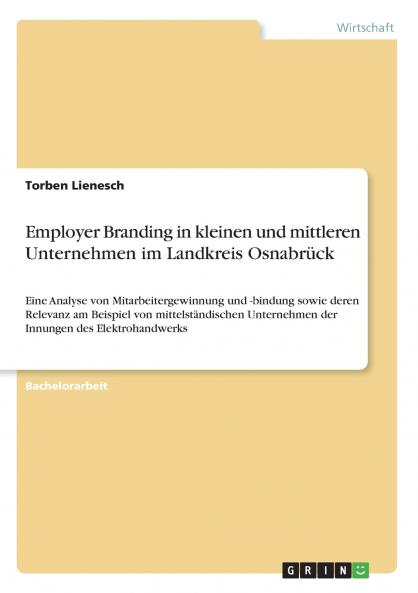 Employer Branding in kleinen und mittleren Unternehmen im Landkreis Osnabrück