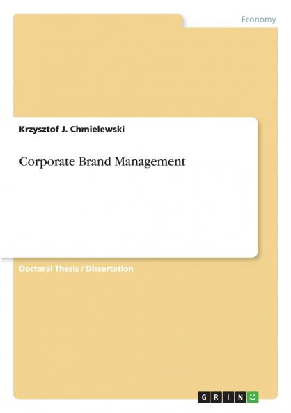 Corporate Brand Management