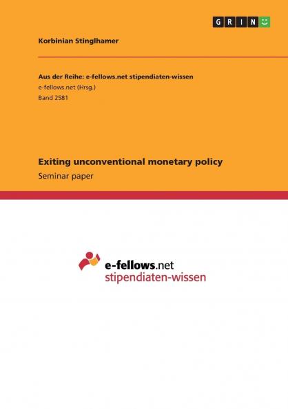 Exiting unconventional monetary policy