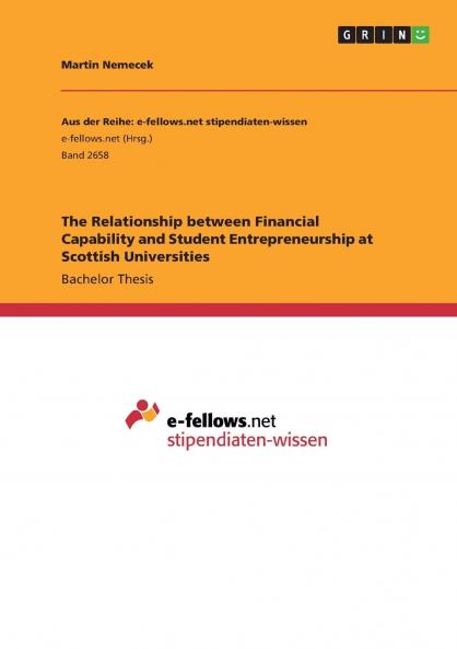 The Relationship between Financial Capability and Student Entrepreneurship at Scottish Universities